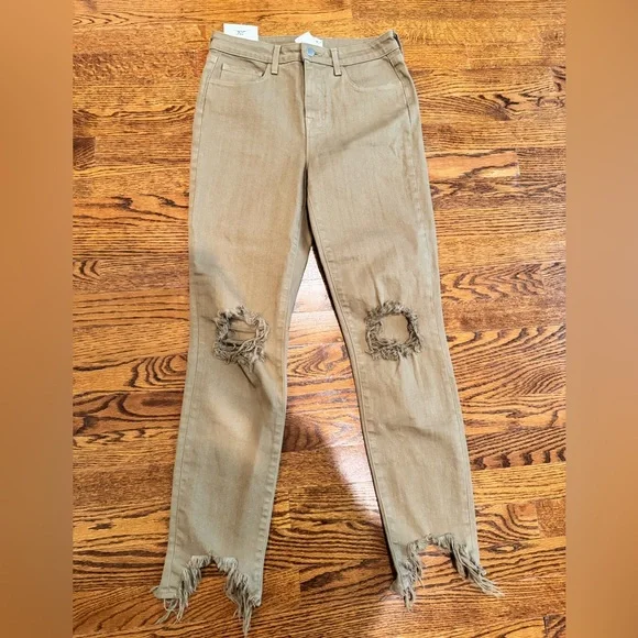 L’Agence High Line Distressed Skinny Jean